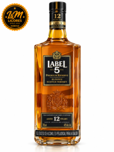 Whisky Label 5 12 Años