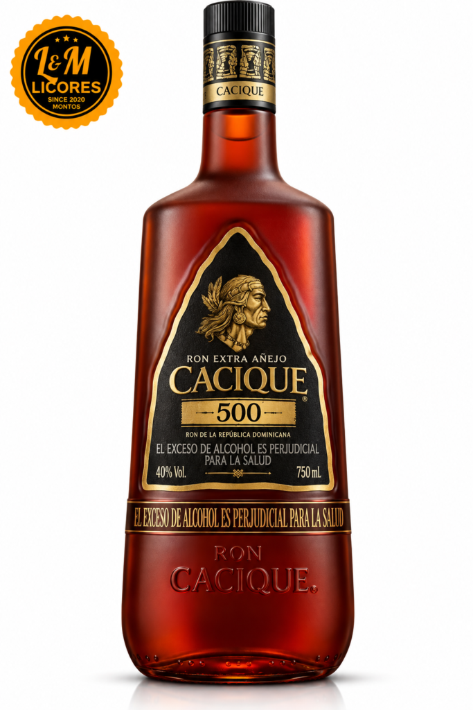 Ron Extra Añejo Cacique 500 750 ML Doble