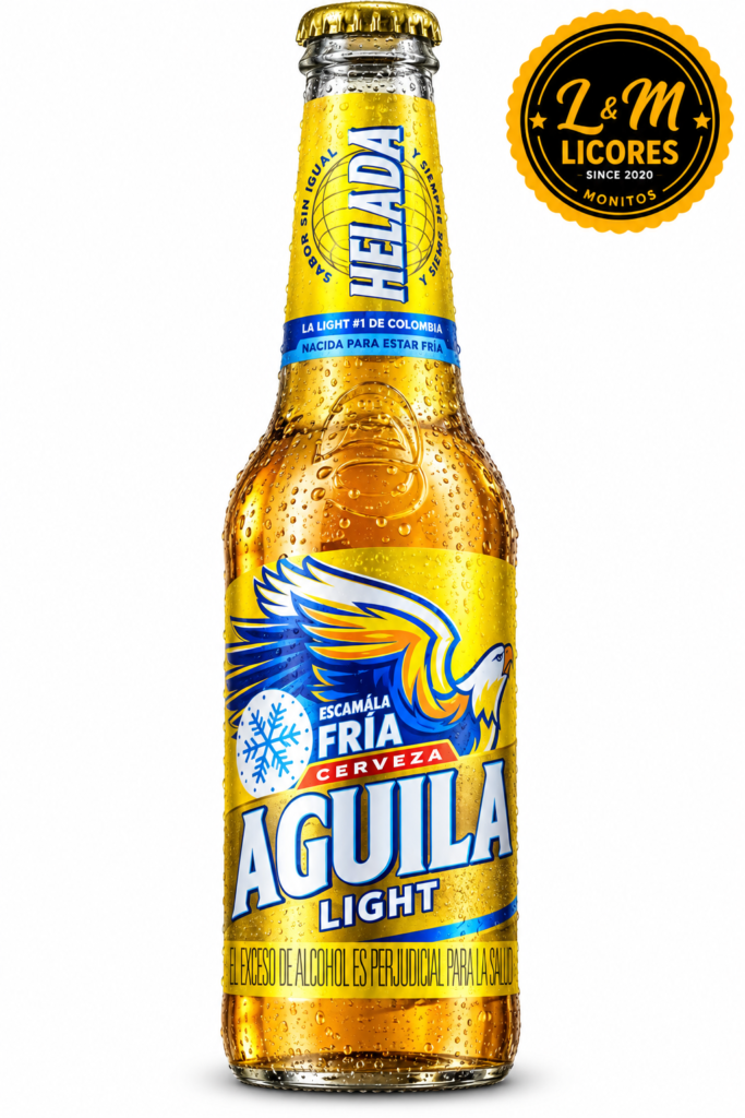 Cerveza aguila Light Botella 330ml
