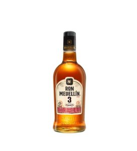 Ron Medellín 3 Años Sencilla panchita 375ml