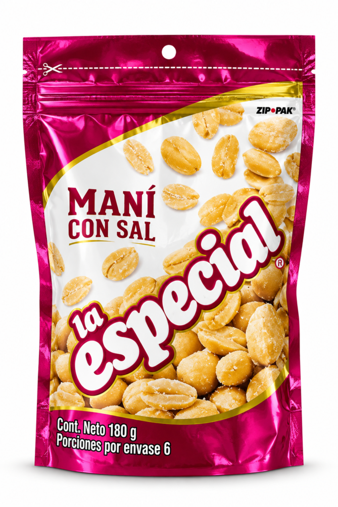 Maní con Sal 180 gr
