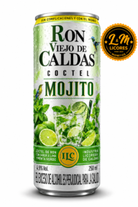 coctel mojito lata ron viejo de caldas 295 ml
