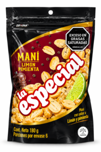 Maní Limón y Pimienta 180 gr