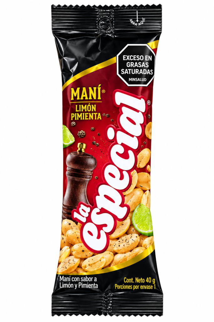 Maní Limón y Pimienta 40 gr