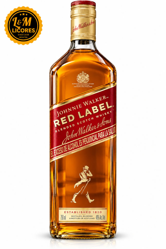 Johnnie walker Red label Sello Rojo 700 ml