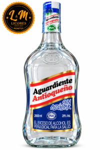 Aguardiente Antioqueño Garrafón Tapa Azul 2000 ml