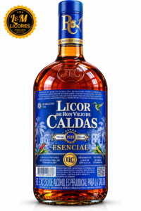 Ron viejo de Caldas Escencial Garrafa 1750 ml