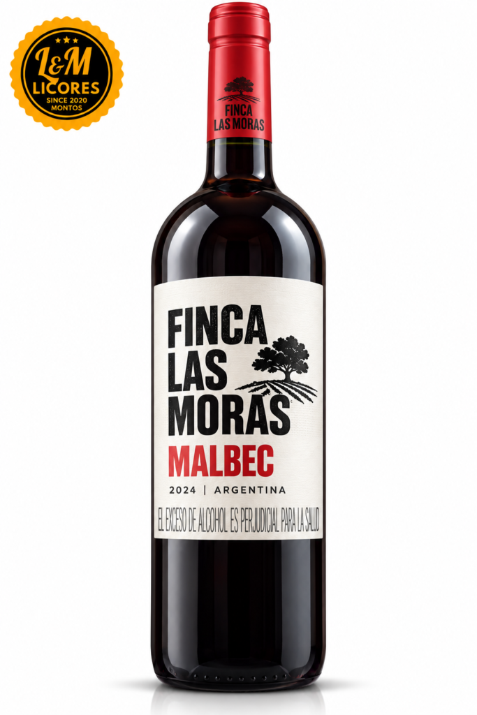 Vino finca Las Moras Tinto Malbec 750 ML