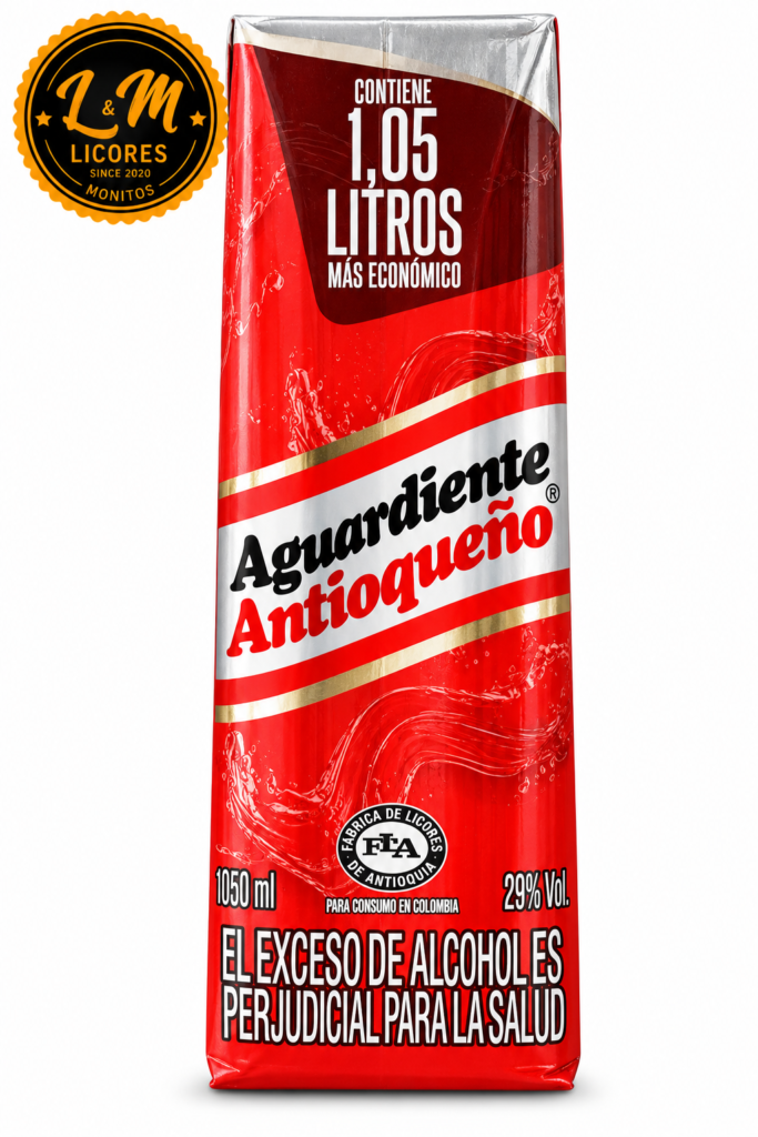 Aguardiente Antioqueño Tetra Roja
