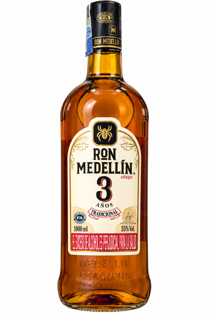 Ron Medellín 3 Años 1000ml Limosina