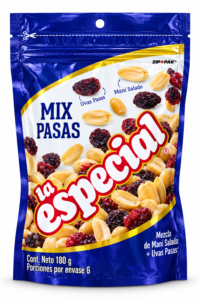 Maní Mix Pasas 180 gr