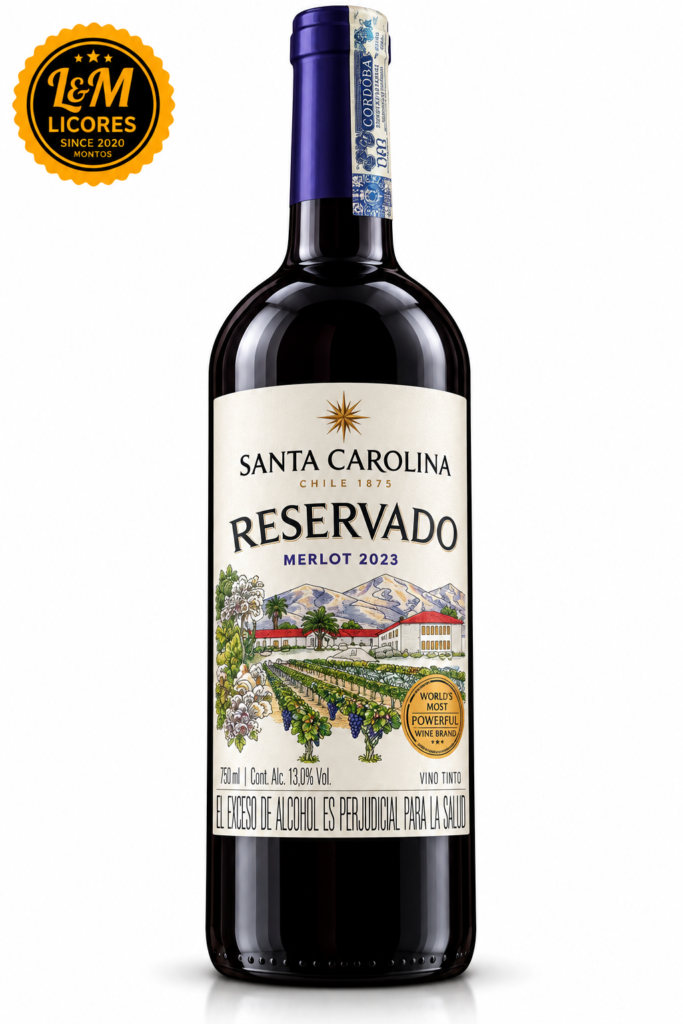 Vino Santa Carolina Merlot 750 ml