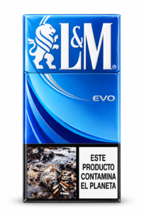 cigarrillo LyM azul