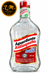 Aguardiente Antioqueño Doble 750 ml Tapa Roja