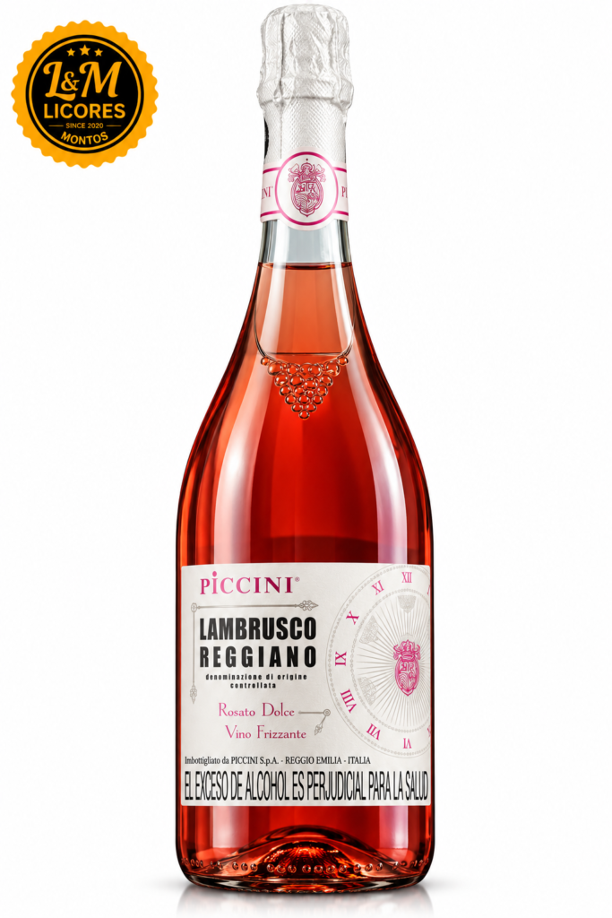 Vino rosado Piccini Lambrusco 750 ml